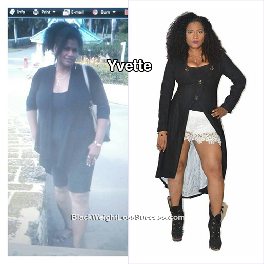 yvette update weight loss