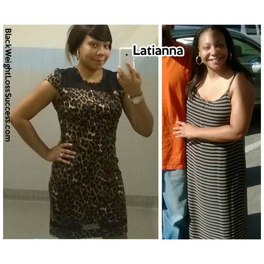 Latianna before and after