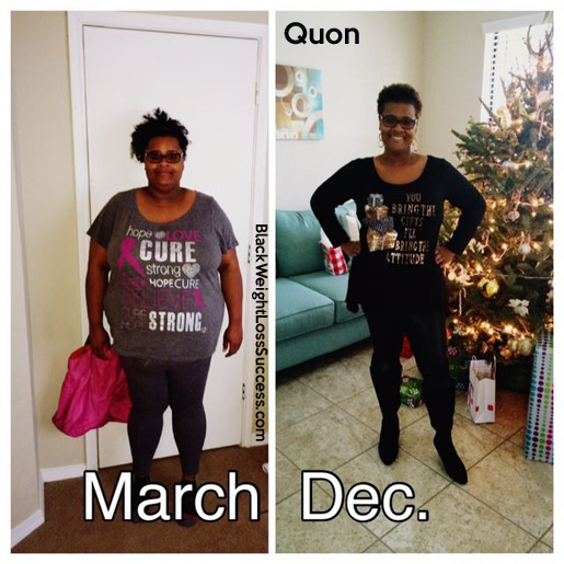 Quon before and after