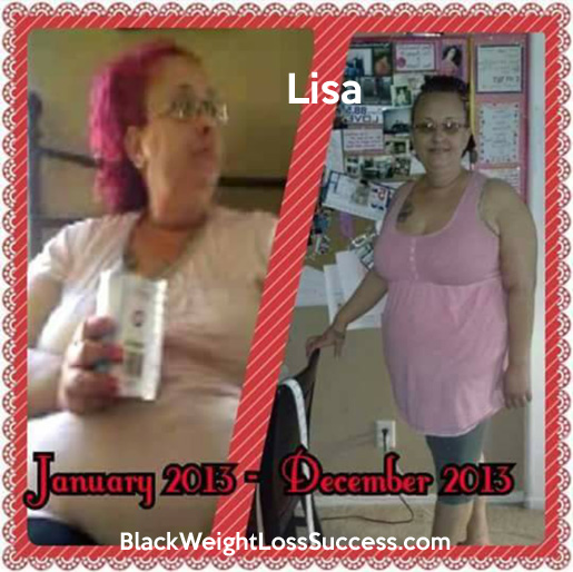 Lisa weight loss transformation