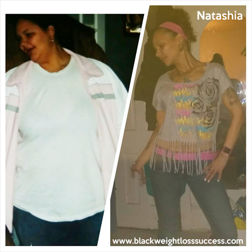 Natashia before and after