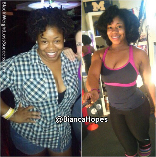 bianca before and after
