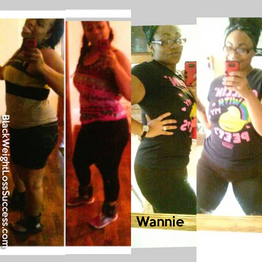 wannie before and after