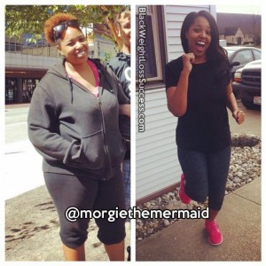 Barbara's daughter Morgan lost 53 pounds.