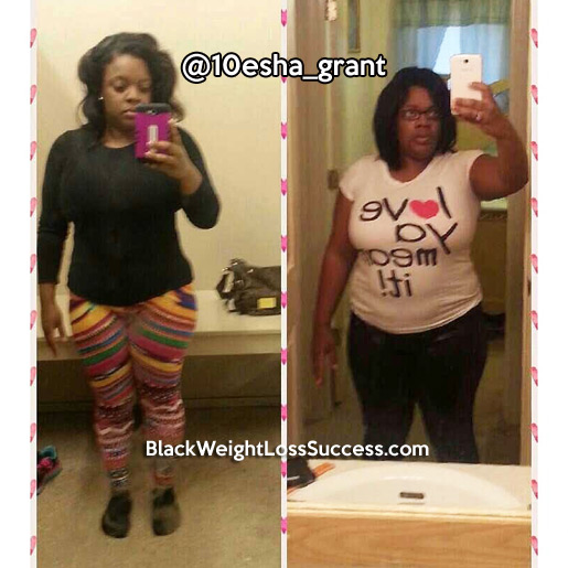 tenesha before and after