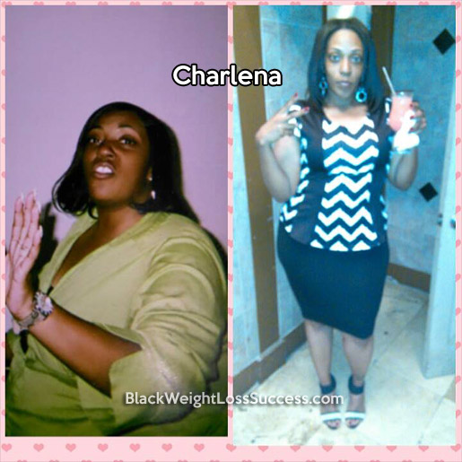 charlena before and after