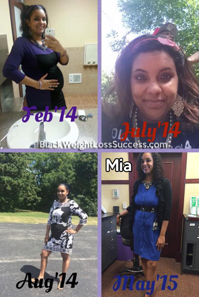 mia pregnant weight loss
