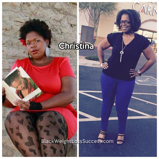 christina before and after