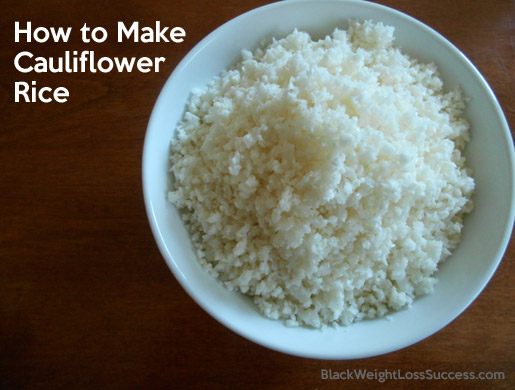 how to make cauliflower rice