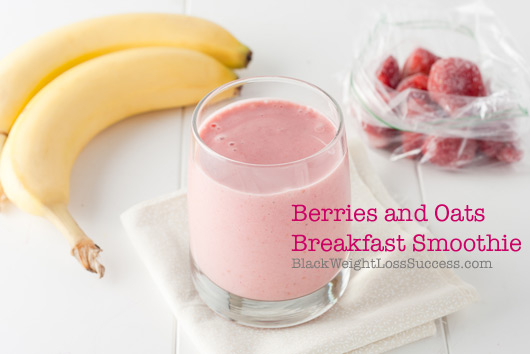 berries and oats smoothie recipe