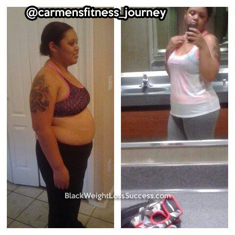 carmen before and after