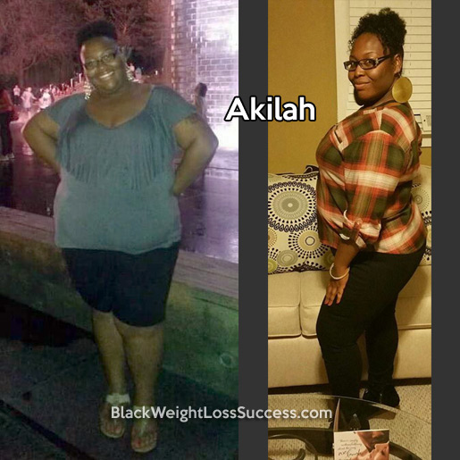 Akilah weight loss story