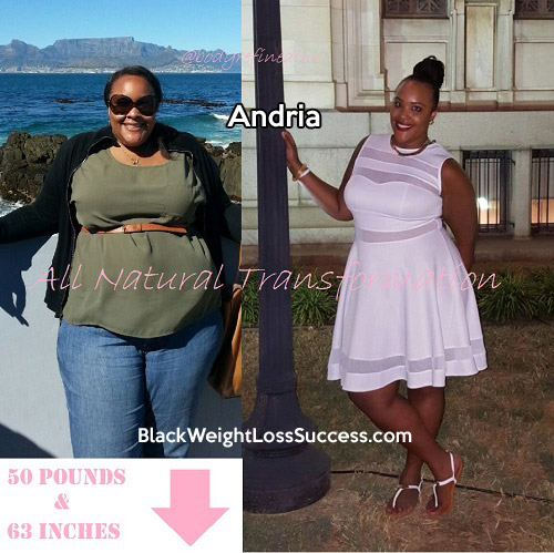 andria weight loss story