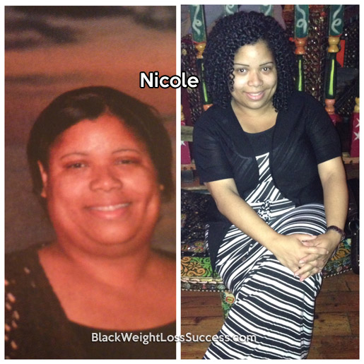 nicole before and after