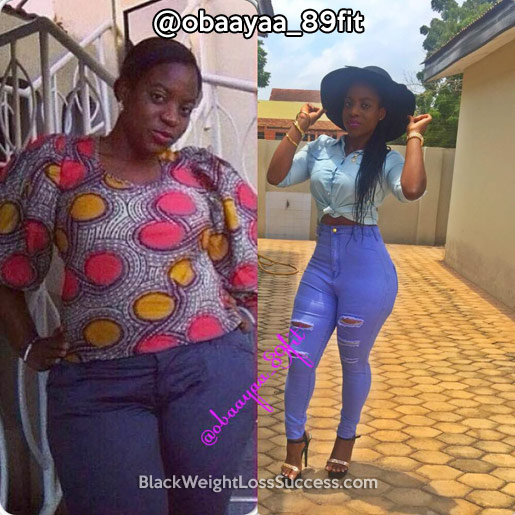 obaayaa weight loss story