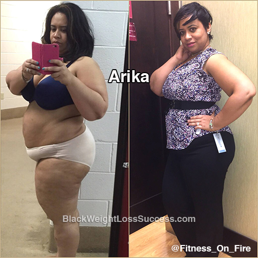 Arika weight loss story 