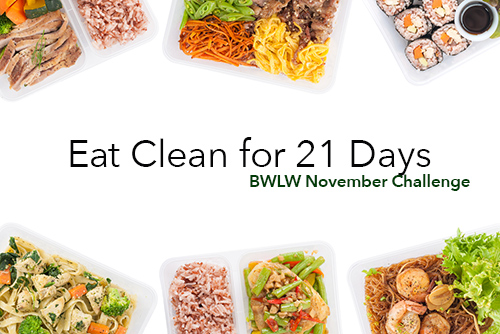 eat clean for 21 days