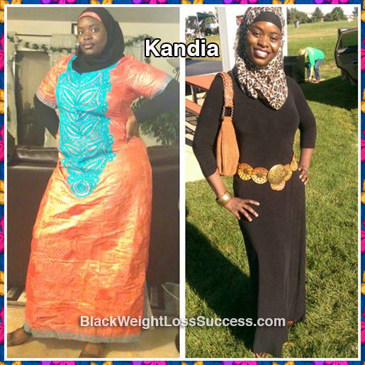 Kandia before and after