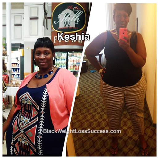 keshia before and after