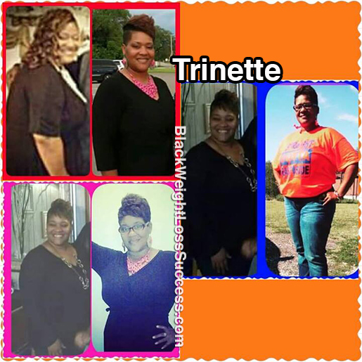 trinette before and after