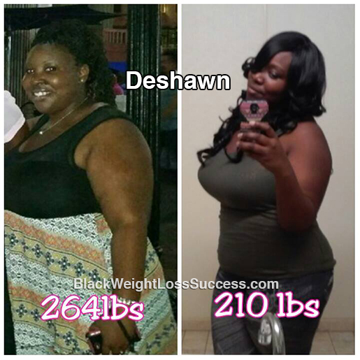 deshawn before and after