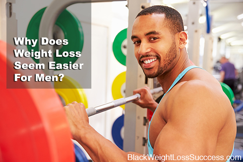 weight loss easier for men
