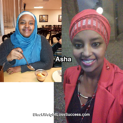 asha weight loss story