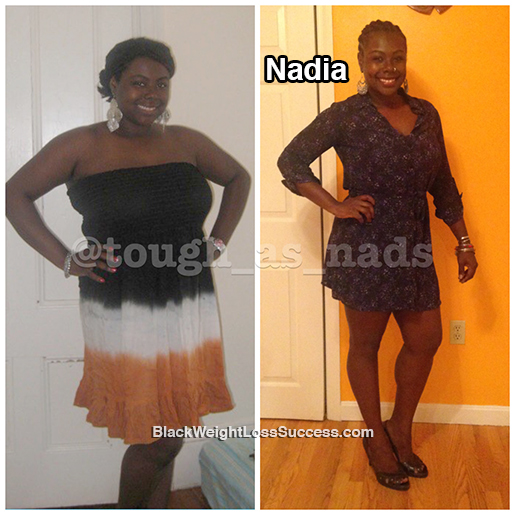 nadia weight loss story