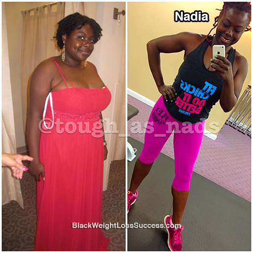 nadia before and after