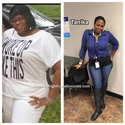 tanika before and after