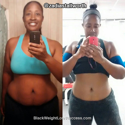 Zadia weight loss story