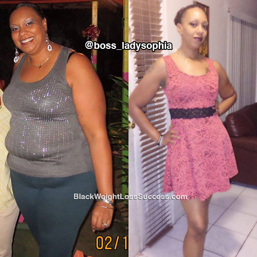 sophia weight loss journey