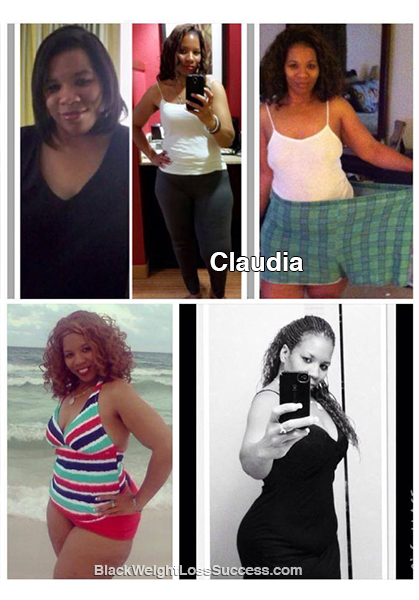 claudia before and after