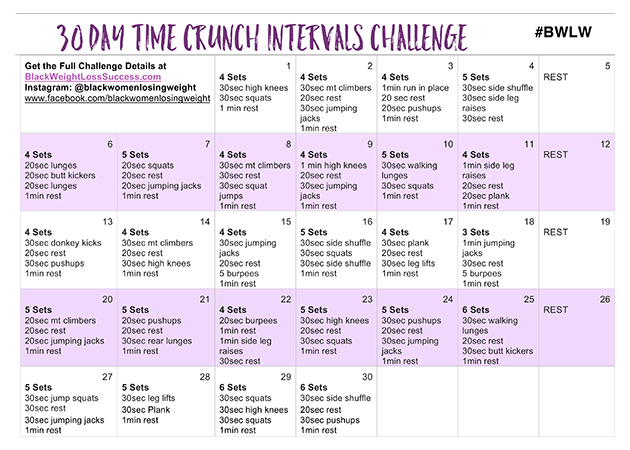 intervals 30 day challenge