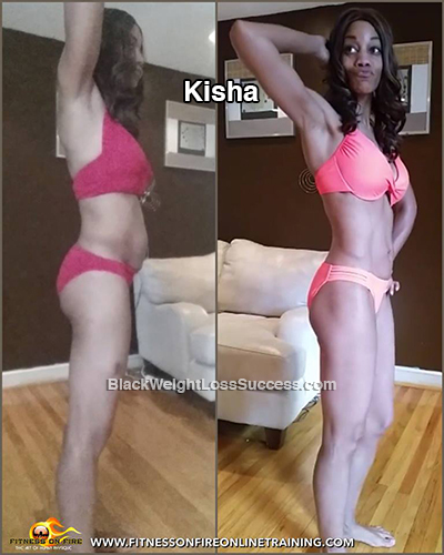 kisha before and after