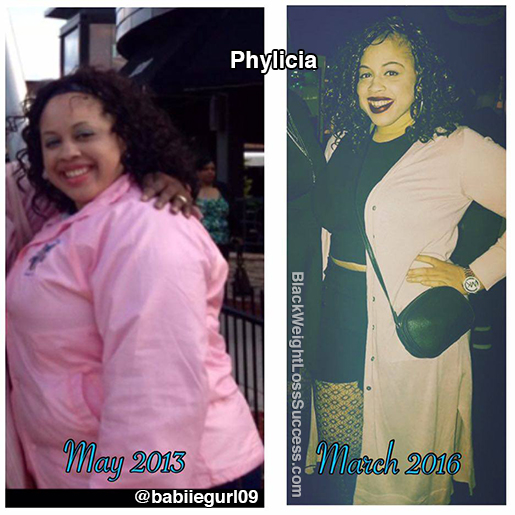 Phylicia weight loss story
