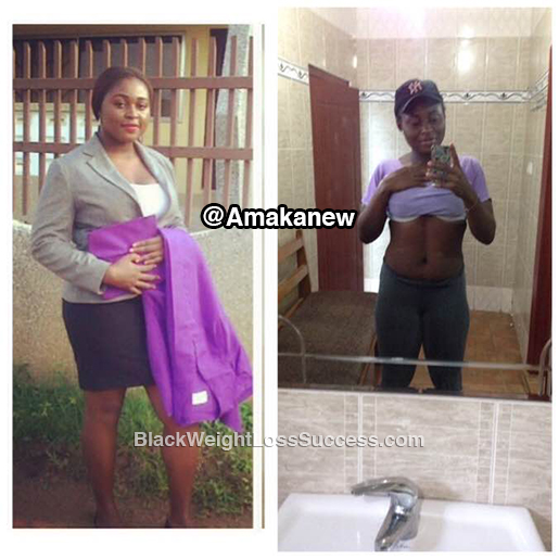 amaka before and after