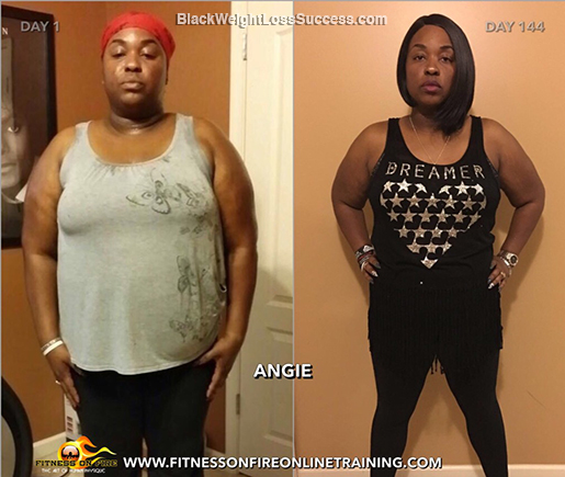 angie before and after