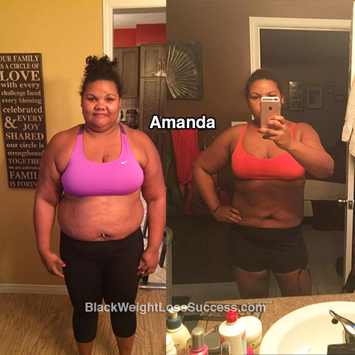 amanda before and after