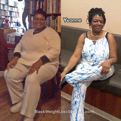 yvonne before and after