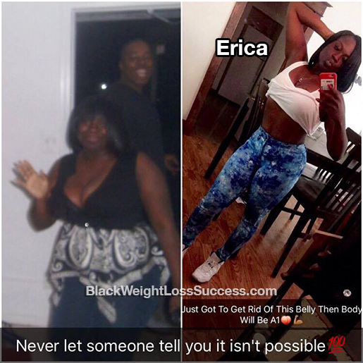 erica before and after