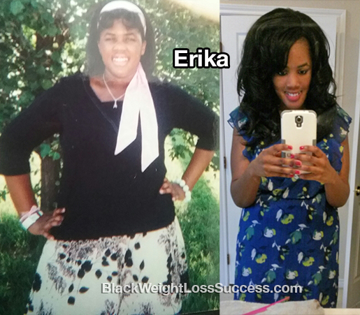 erika before and after