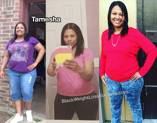 tamesha before and after