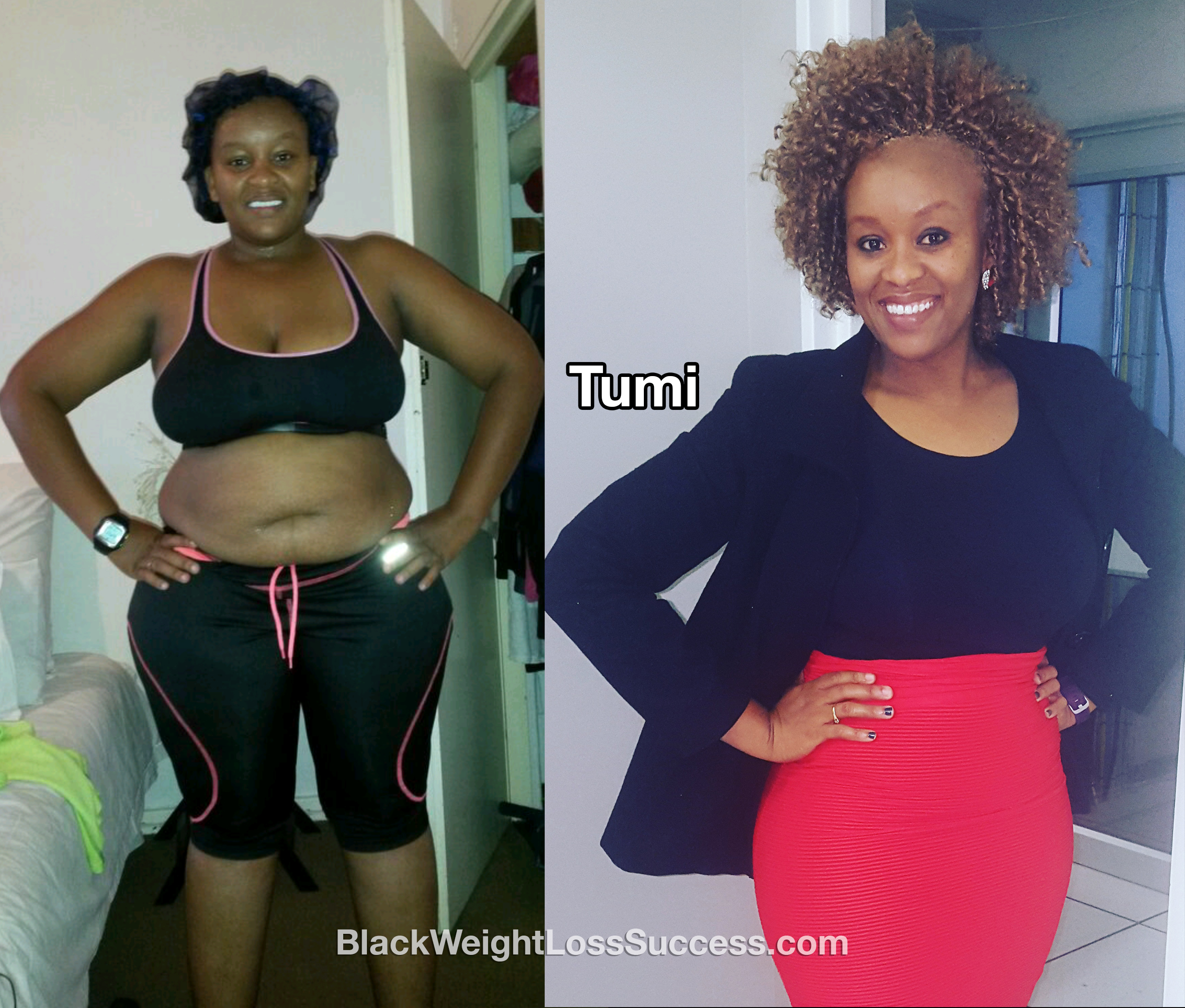 Tinisha lost 140 pounds | Black Weight Loss Success