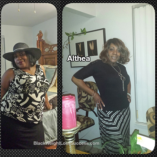 althea before and after