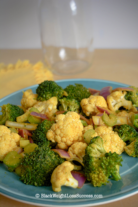 crunchy curried vegetables