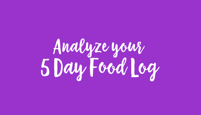 analyze your food log