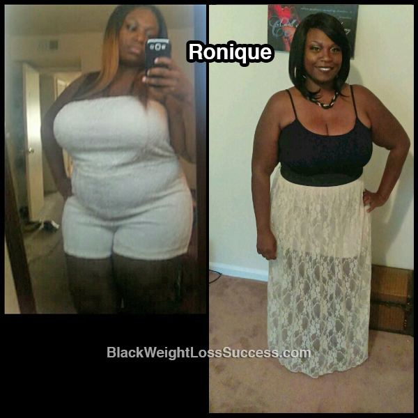 ronique before and after