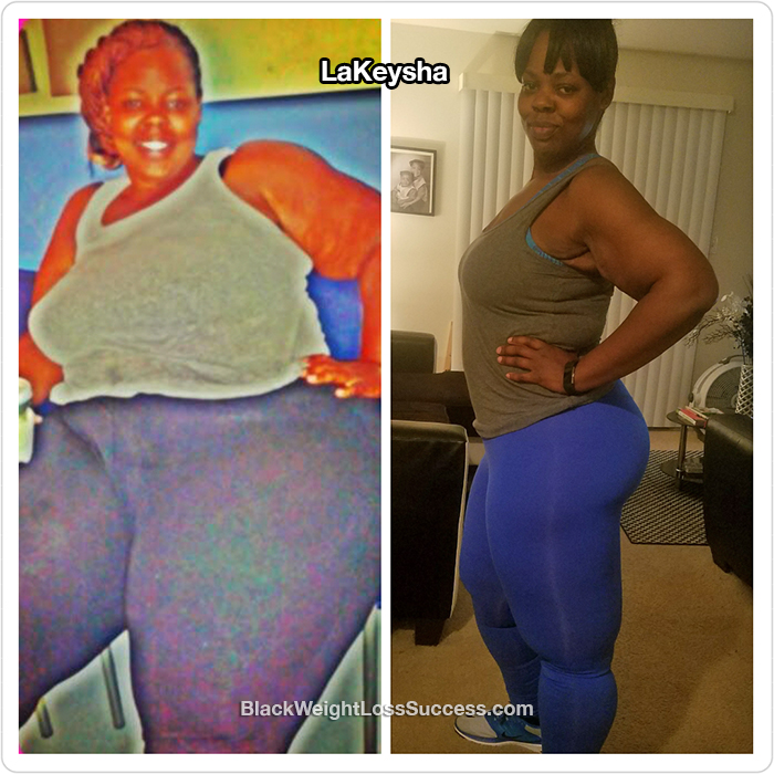 LaKeysha before and after