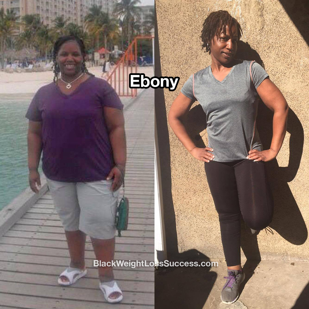 ebony before and after